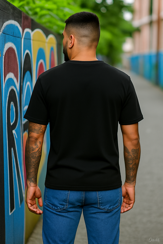 Classic Black Nike Logo Tee