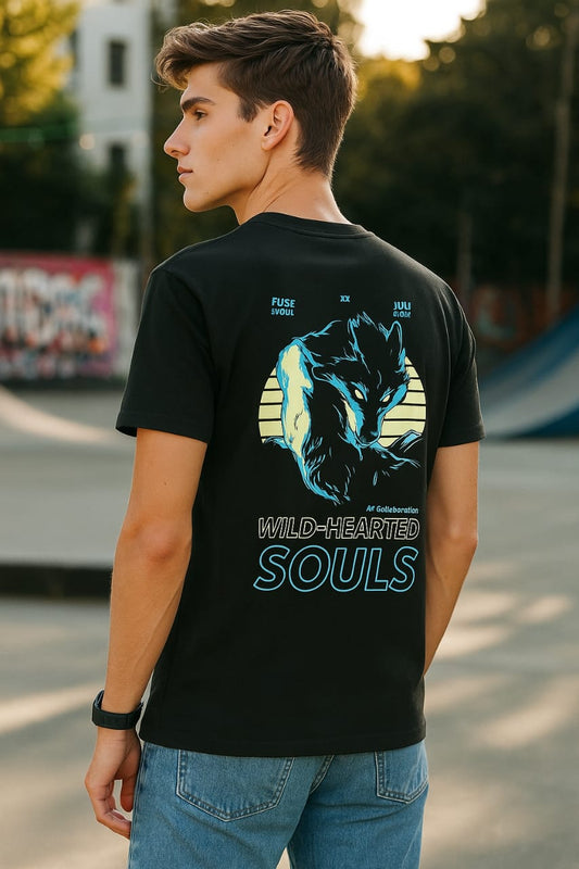 Majestic Moonlit Horse Graphic T-Shirt