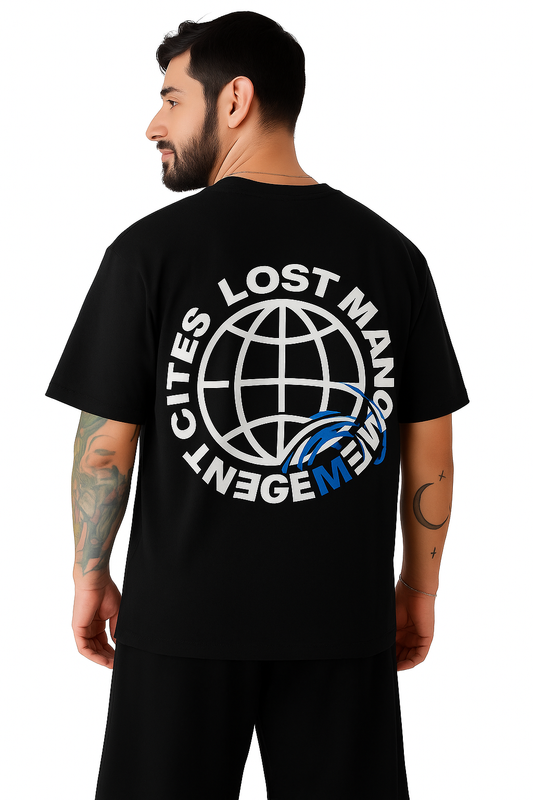 LMC “Lost Management Cities” Graphic Tee – Shark Edition