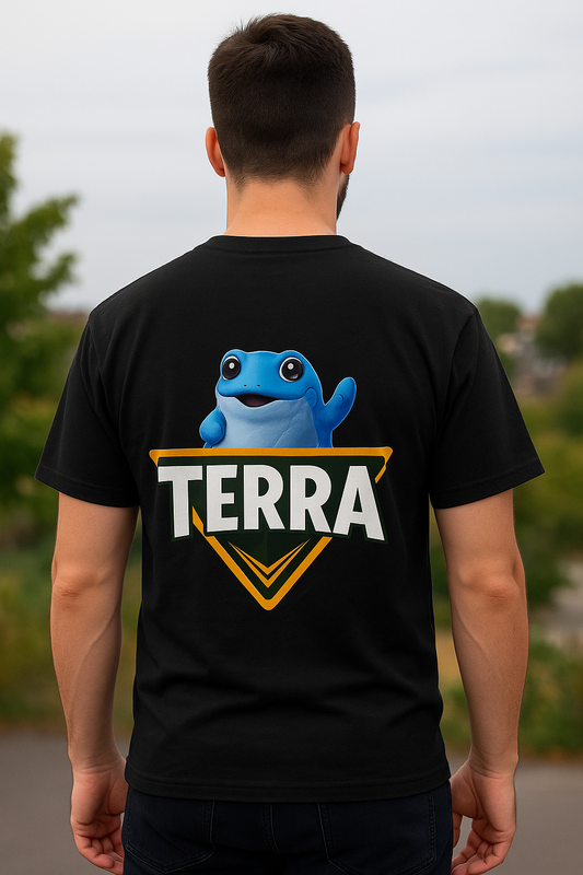 Terra Frog Graphic Tee – Bold & Playful