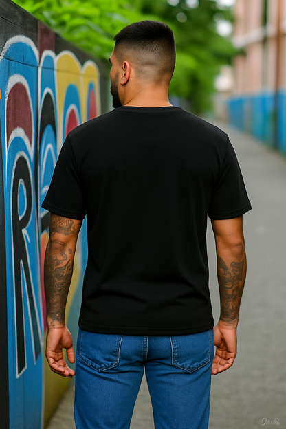 Classic Black Nike Logo Tee