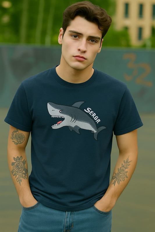 Shark Attack Graphic Tee