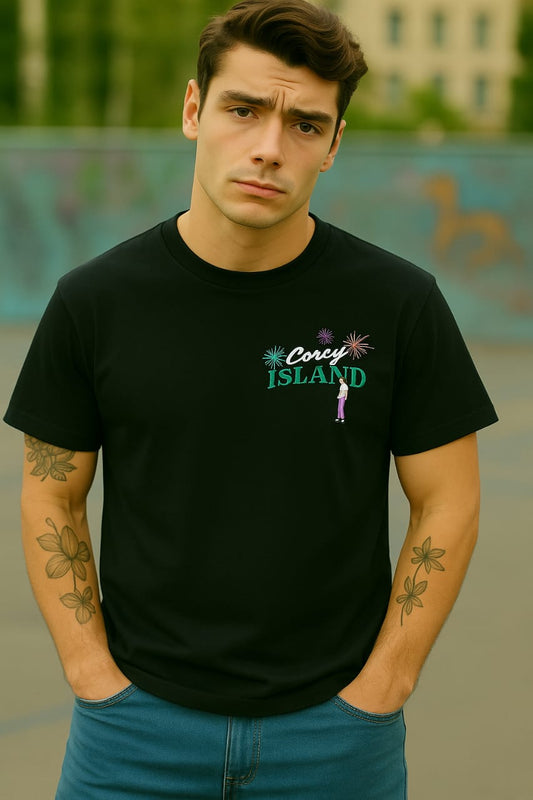 Corey Island Fireworks Celebration T-Shirt
