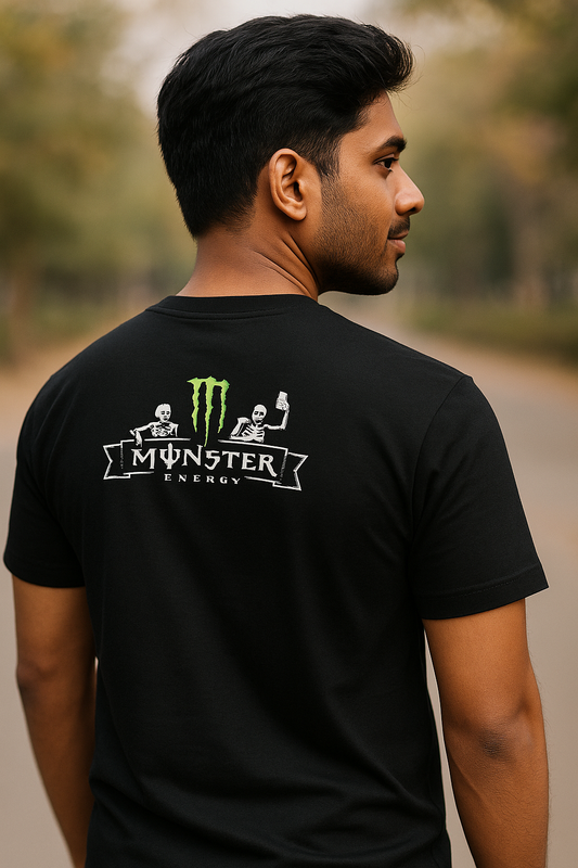 LIMITED EDITION MONSTER : "Bold Skull Energy Tee"