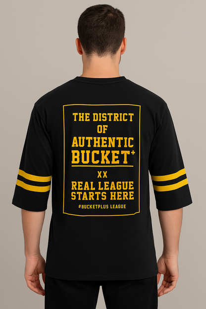 Bucket League Varsity Tee – Bold & Authentic