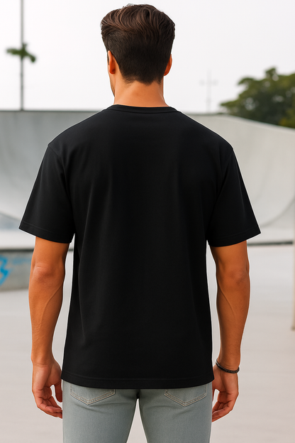 Bold Black "COVERNAT" Streetwear Tee